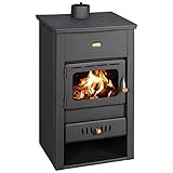 Prity K2CP Poêle à bois en fonte 10 kW