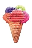 43183 Colchoneta inflable gigante forma de CONO DE HELADO BESTWAY 188x130 cm