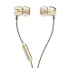 Produktbild LIVEHITOP UiiSii HM7 Metall-Kopfhörer, HD-Mikrofon Ohrhörer mit Mikrofon Stereo Bass In-Ear-Kopfhörer für iPhone & Samsung-Handy MP3-PC. (Gold)