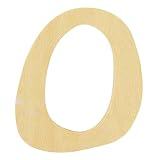 Rayher Hobby 6194400 Holz-Buchstabe, 6 cm, O