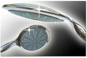 Pfiffig-Wohnen XXL Duschkopf 20cm mit 140 Düsen