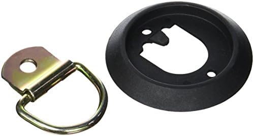 Docks and Polyamide – Working Load Galvanised Steel gmar47 Lashing Ring Round Indicative 272 Kg, Thickness 11 mm, Diameter 100 mm, grey/black