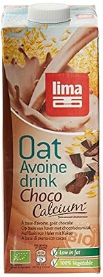Lima Boisson à Base d'Avoine Chocolat Calcium 1 L - Lot de 6