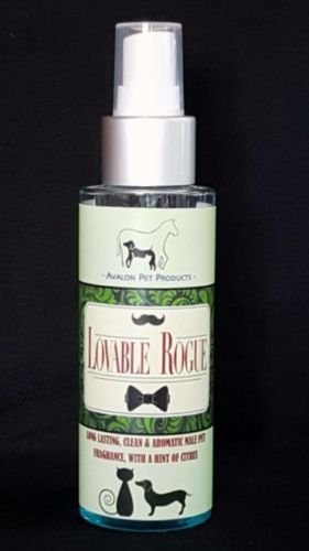 FREE-SHIPPING-LOVABLE-ROGUE-LONG-LASTING-CITRUS-MALE-PET-SCENTDEODORANT-FRAGRANCEPERFUME-DOGS-CATS-PETS-TRAVEL-SIZE
