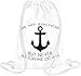 Produktbild Be My Anchor But Never Weigh Me Down Slogan Drawstring bag