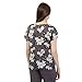 Presence Womens Dark Grey Floral Jersey Pyjama Top 10