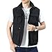 Produktbild Arbeitsjacken & -mäntel Anglerweste Multi-Pocket-Fotoweste Outdoorweste Herrenoverall Ärmellose Weste Schnell Trocknende Weste Geschenk (Color : Black, Size : XXXL)