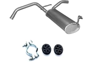 POLM-OSTR Auspuff ENDSCHALLDÄMPFER + Montageware Ersatzteil (siehe Artikelbeschreibung)