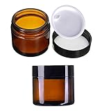 Creme jar ideal für unterwegs oder zur aufbewahrung hausgemachter produkte wie hausgemachte gesichtscremes, ätherische öle, salben, zucker, pulverprodukte.