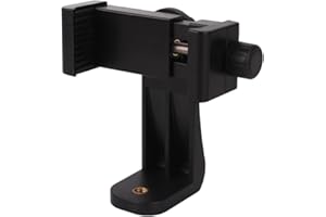 YHTSPORT Handyhalter Stativ, 360° drehbare handyhalterung stativ Kompatible mit Stativ Tripod Einbeinstativ Selfie Stick,verstellbare Klemme, Smartphone Halterung für iPhone, Samsung, Huawei u.m