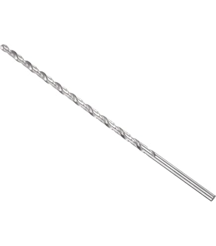 Punte Trapano Elicoidali HSS 6542 - Diametro 6,3 Mm, Lunghezza 100 Mm, Per Metallo, Plastica E Alluminio, 2 Pezzi