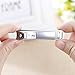 Chooling Fingernail Clipper with Build-in File - Sharpest Stainless Steel Nail Clipper - Quality Nail Cutter - Perfect Nail Clippers for Men & Women - Great Gift (Fingernail Clipper - Small)