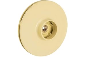 MBLUE Impulsor de Bomba de Agua PPO, Bomba centrífuga autocebante de plástico para el hogar, Bomba de Acero Inoxidable a presión, Pieza de reparación mecánica (130X12MM)