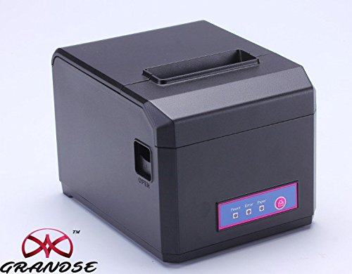 GRANDSE 3 Inch Thermal Receipt Printer (Black, 80 mm)