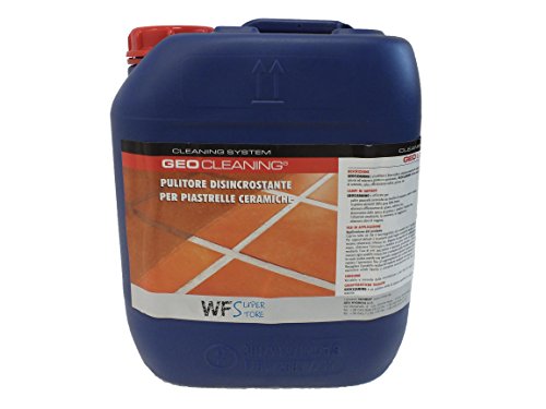 WUEFFE S.R.L. Pulitore Professionale Acido disincrostante - Pulizia Cotto Pietra Ceramica gres (Tanica kg. 5)