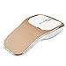 Produktbild Silent Click Mouse Gaming-Maus (kabellos, ergonomisches Design, 2,4 GHz, kabellos, kabellos, kabellos, kabellos, kompakt, mit USB-Nano-USB-Empfänger) für PC und Mac gold