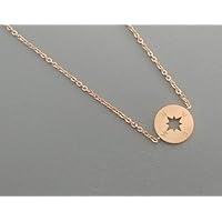 Selia Kompass Armband Windrose Armreif Navi Damen Gold Braclet Liebe minimalistisch Modeschmuck handgemacht Geschenk