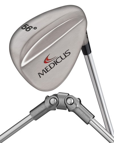 Medicus-Golf-56-Degree-Sand-Wedge-Dual-Hinge-Lob-Wedge-Chrome
