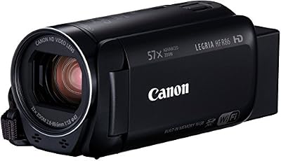 Canon Legria HF R86 Caméscope Wi-Fi/NFC Plein Haute Définition 1080p Noir
