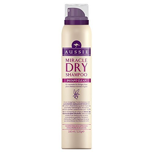Aussie Dry Shampoo Instant Clean für normales bis fettiges Haar, 1er Pack (1 x 180 ml)