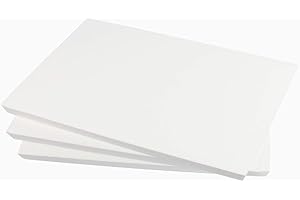 ZADAWERK Placas de poliestireno 42 x 30 x 1 cm, DIN A3 3 unidades