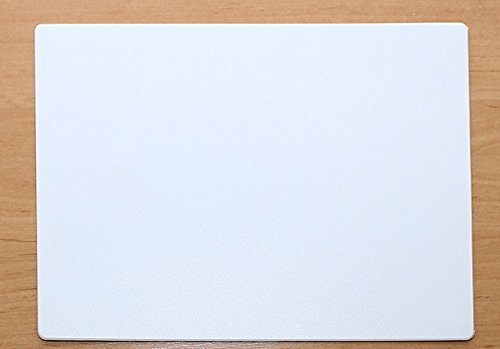 Mousepad / Mauspad weiß 24 x 19 cm Ecken gerundet