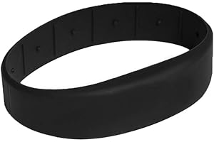 GELIKOM 3 Stück RFID Armband SILA09 MIFARE® Classic 1K (Schwarz, 62)