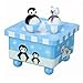 Orange Tree Toys Wooden Penguin & Polar Bear Music Box