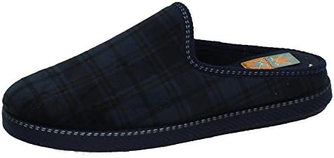 RUIZ BERNAL Men's Slippers Blue Size: 8