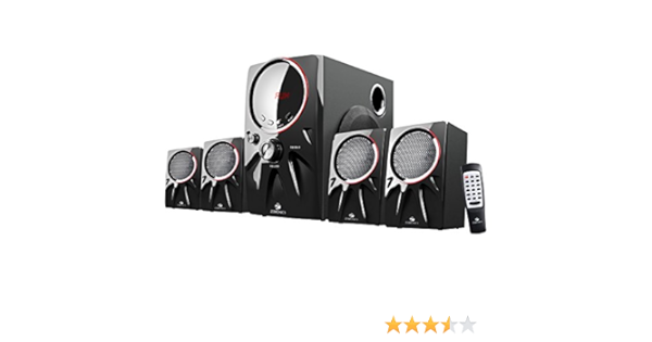 zebronics 4.1 multimedia speaker price
