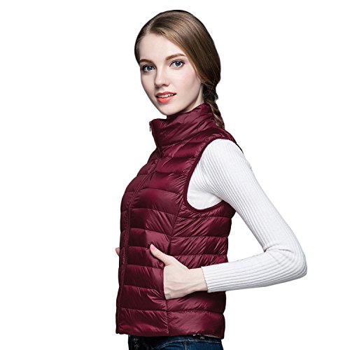 Ladies Gilets and Body Warmers Women Winter Ultra light Down Gilet Vest