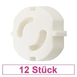Colico 12 Stk. Kindersicherung für Steckdose steckbar Steckdosensicherung für Kleinkind Baby zum stecken - 7