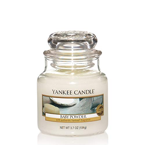 Yankee Candle Candela Piccolo Vaso, Talco per Bambini