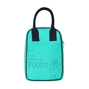 Eco Right Mens and Womens Canvas Insulated Lunch Bag (Blue)