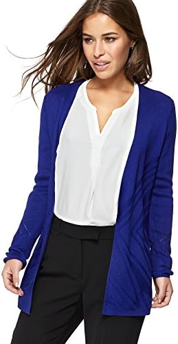 Principles Petite Blue Edge To Edge Cardigan
