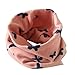 Tonsee® Kids Boys Girls Collar Baby Scarf Autumn Winter Cotton O Ring Neck Warm Neckerchief Scarves (Pink)