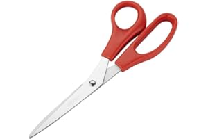 Hygiplas Red Colour Coded Food Scissors - Durable Kitchen Scissor for Meat DM036