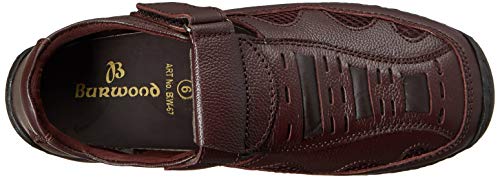 burwood men's leather casual sandals