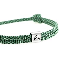KOMIMAR Kinder Surfer Armband DELFIN mit persönlicher PRÄGUNG / GRAVUR in vielen Farben - Kinder Armband - Freundschaftsarmband - personalisiert - Kinderschmuck - Gravur Armband - Kinder Armreif - Geburtstagsgeschenk - Geschenkidee - Handgemacht - personalisierbar - Initiale - personalisierbar - Jungen Armband - Mädchen Armband - Kinder Schmuck