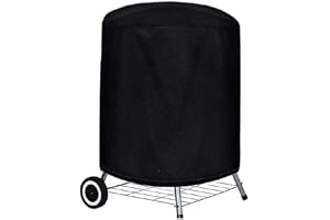 1 st premium bollgrillskydd svart diameter 69 x 70 cm grillskydd väderbeständigt vattentätt rivbeständigt skydd grill grillskydd för gasgrill grillskydd