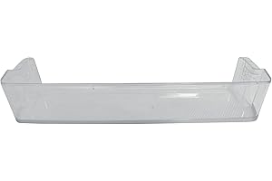 FIGEVIDA Balconcino Portabottiglie Adatto per Frigoriferi per Candy Haier, Dimensioni 483x110x95 (mm) Trasparente, 43009015, per Modelli Ccbs618 Ckcn Cf18 Chsb
