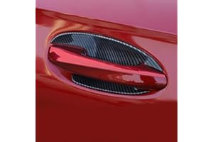 ‎HIGH FLYING HIGH FLYING für A Klasse W177 V177 2019-2022 Exterieur Türgriff Dekor ABS Kunststoff Kohlefaserfarbe 4 Stück