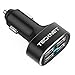 Price comparison product image Car Charger, TeckNet 4 Port PowerDash D2 9.6A/48W Rapid Travel USB Car Charger with BLUETEK Technology For iPhone 7 / 7 Plus / 6s / 6s Plus, iPad Pro / Air 2 / Mini 4, Galaxy S7 / S6 Edge and more