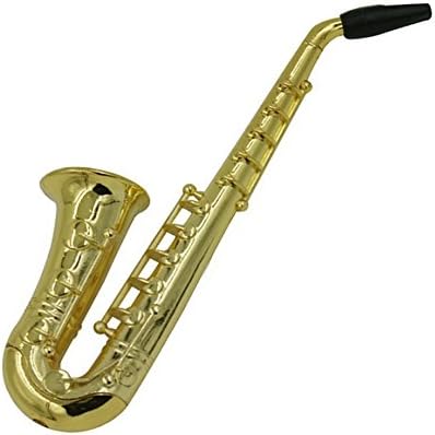 MaxfashionMaxfashion TM Unique Design Metal Saxophone Pipe (Saxophone Design)