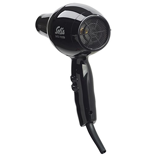 Solis Profi Haarföhn, 3 Temperatur- und Gebläsestufen, Kaltluft-Taste, AC-Motor, 2300 Watt, Ionen-Technologie, Swiss Perfection (Typ 440), Schwarz - 3