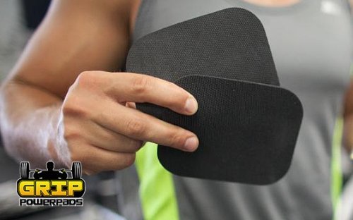 Originelle anheben Griffs – von GRIP POWER PADS® die Alternative zum Fitnessstudio Training Handschuhe bequem und leicht Mitnehmerkissen für Männer & Frauen, die wollen schwitzenden Händen während des Trainings beseitigen, extra dicke Polsterung – Aufrechterhaltung des perfekten Griff. - 2