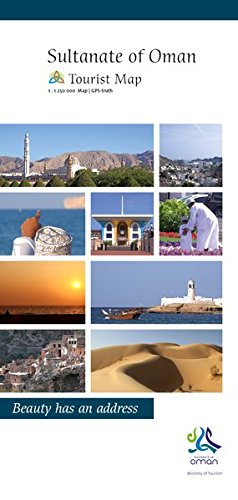 Preisvergleich Produktbild Sultanate of Oman Tourist Map