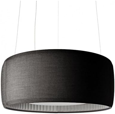 Silenzio LED 90 - Suspension Lamp dark grey/Kvadrat Remix 152/3000K/5000lm/Ø90cm