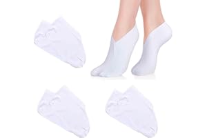 BEIDAIBY 3 Pairs Feet Moisturising Lightweight Socks,Overnight Exfoliating Peel Feet Moisturizing Socks,Spa Foot Treatment Foot Mask Socks,Moisturizing Pedicure Foot Peel mask for Hard Skin Cracked Dry
