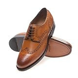 herrenschuhe braun 47 Echtes Leder Gordon & Bros Herren Levet Derby, Braun (tan), 44 EU